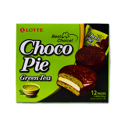 Pastelitos Chocopie de te verde 12p